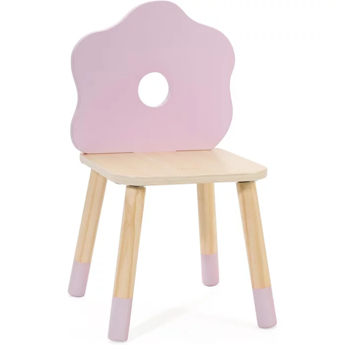 صندلی چوبی کودک کلاسیک ورلد classic world مدل گل کد 60509