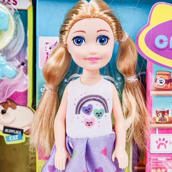 اسباب بازی خانه عروسکی مدل پانسیون گربه SPARKEL BELLA کد P/7018/B