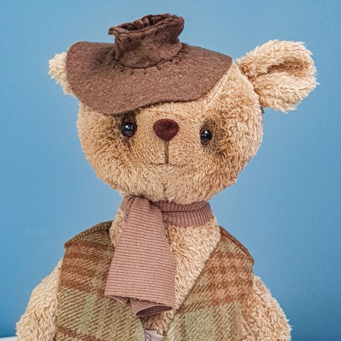 عروسک دست ساز مدل آقا خرس کد 6341163