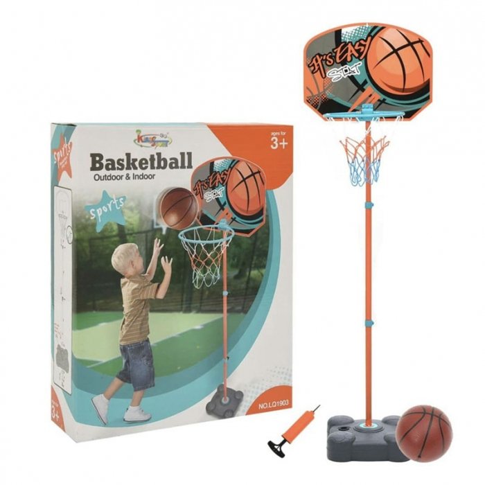 حلقه بسکتبال کودک به همراه توپ کد LQ1903