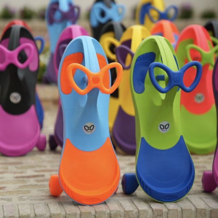 سه چرخه لوپ کار چرخ ژله ای چراغدار قرمز آبی کد PCH2011