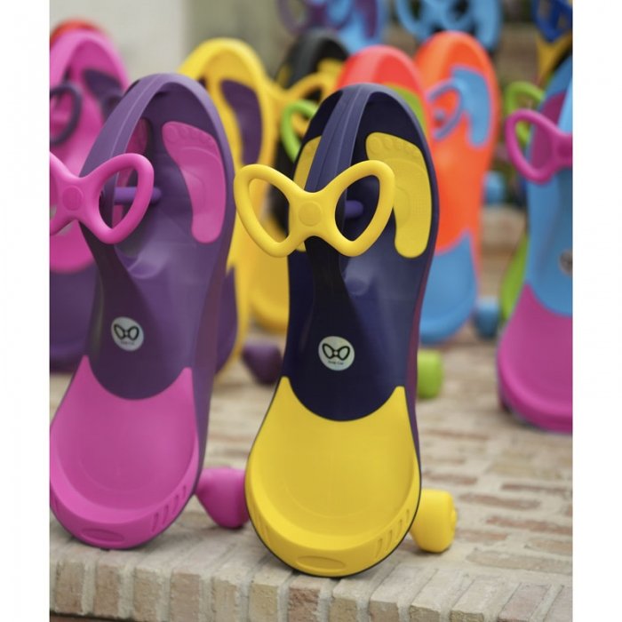 سه چرخه لوپ کار چرخ ژله ای مشکی نارنجی کد PSA1816