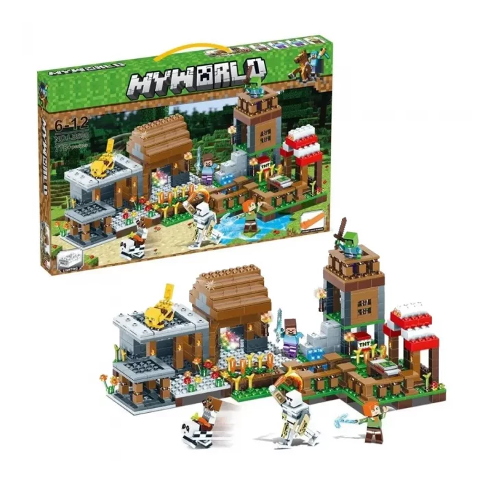 اسباب بازی لگو ماینکرفت 1011 تکه کد LB600A