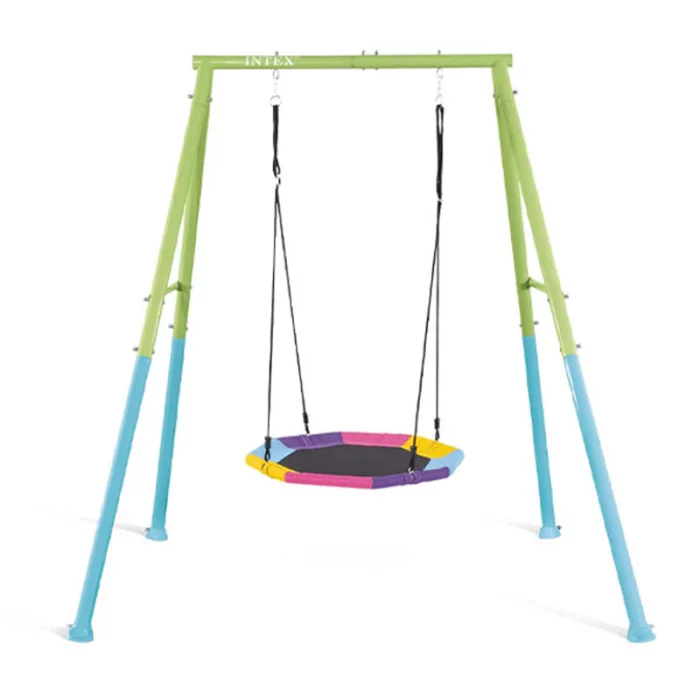تاب سبدی کودک اینتکس پایه فلزی Intex Swing کد 44111