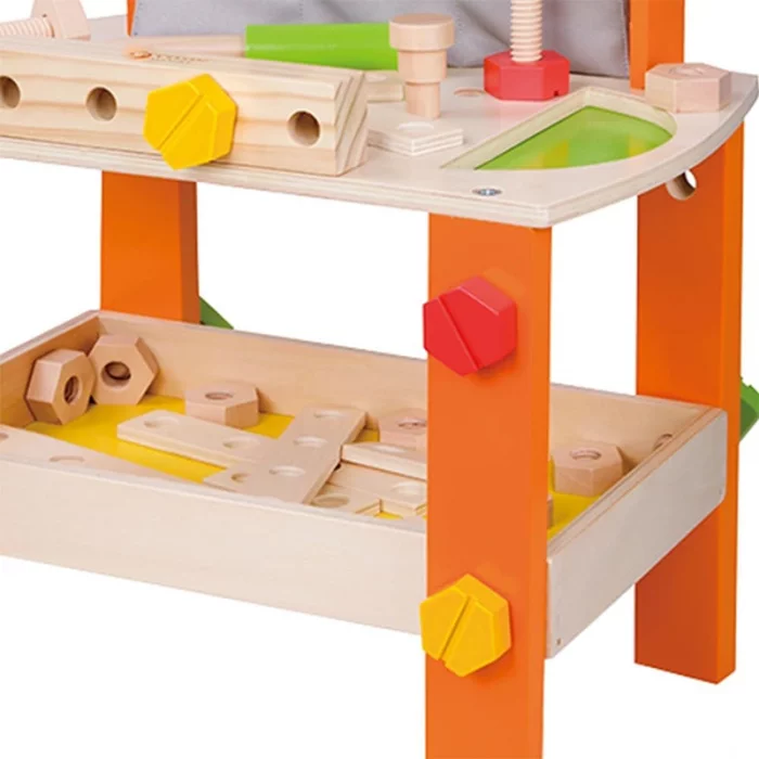 اسباب بازی میز ابزار چوبی کلاسیک ورلد classic world Tool Bench کد 3646