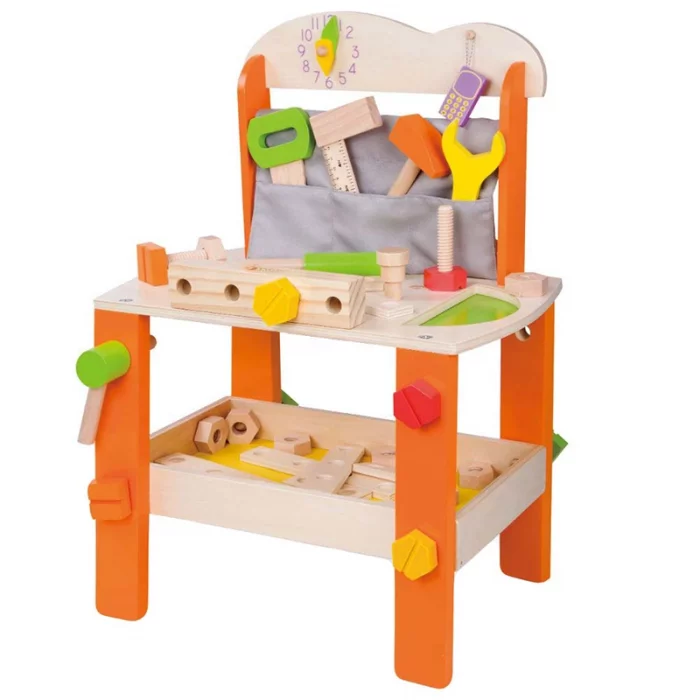 اسباب بازی میز ابزار چوبی کلاسیک ورلد classic world Tool Bench کد 3646