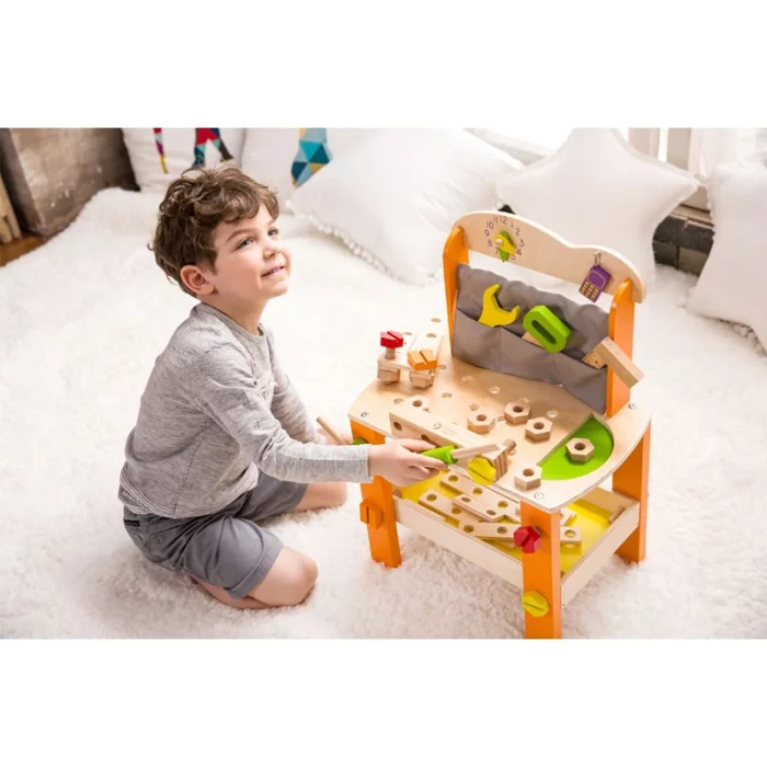 اسباب بازی میز ابزار چوبی کلاسیک ورلد classic world Tool Bench کد 3646