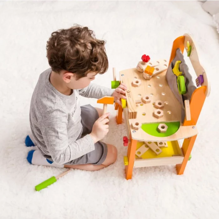 اسباب بازی میز ابزار چوبی کلاسیک ورلد classic world Tool Bench کد 3646
