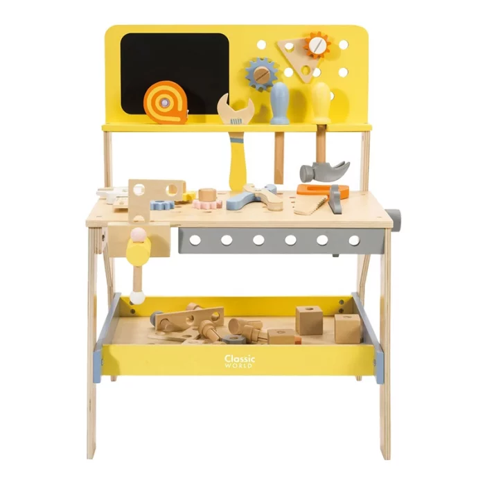 اسباب بازی میز ابزار چوبی کلاسیک ورلد classic world Modern Tool Bench کد 20176
