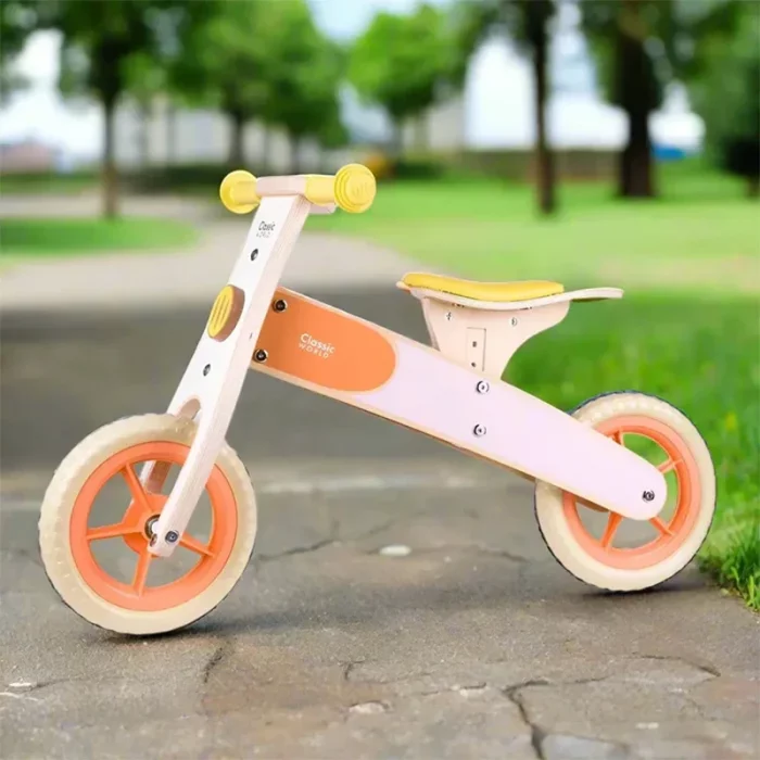 دوچرخه تعادلی چوبی کلاسیک ورلد classic world  Balance Bike کد 60002