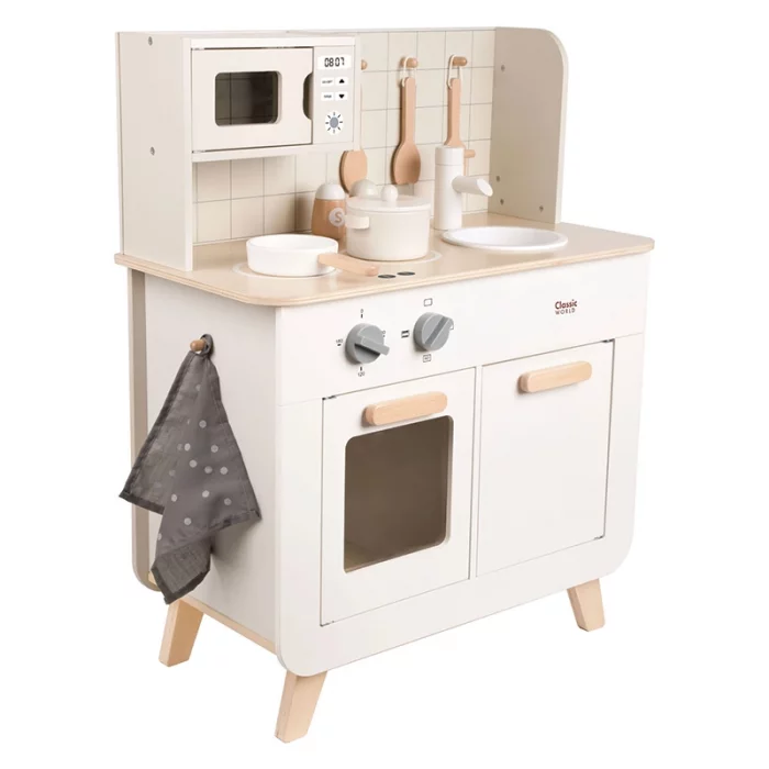 آشپزخانه چوبی کلاسیک ورلد classic world Chef’s Kitchen Set کد 50623