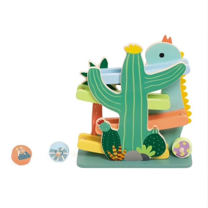ریسینگ چوبی دایناسور کلاسیک ورلد classic world Dinosaur Slide کد 20249