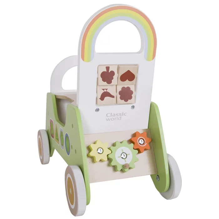 واکر چوبی 2 در 1 کلاسیک ورلد classic world rider walker کد 10509
