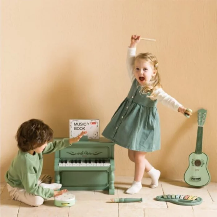 اسباب بازی ست موسیقی کلاسیک ورلد Vintage Music Set classic world کد 40579
