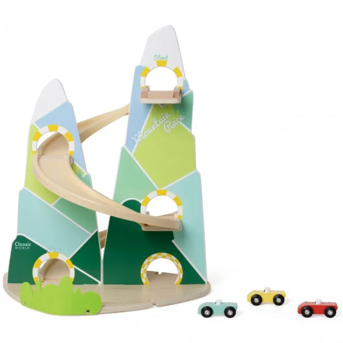 ریسینگ ماشین چوبی کلاسیک ورلد classic world Mountain Racer کد 20231