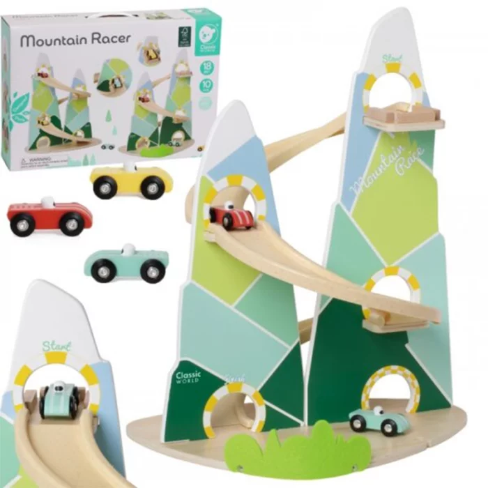 ریسینگ ماشین چوبی کلاسیک ورلد classic world Mountain Racer کد 20231