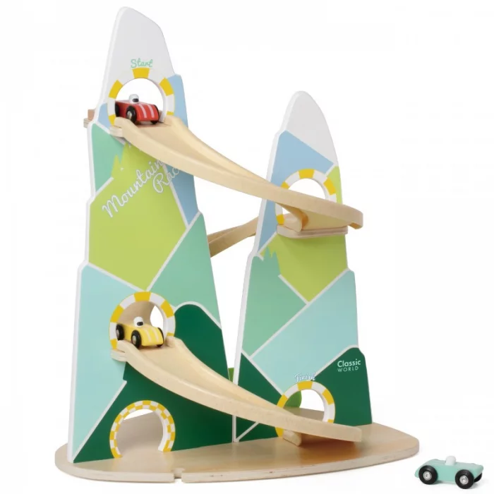 ریسینگ ماشین چوبی کلاسیک ورلد classic world Mountain Racer کد 20231
