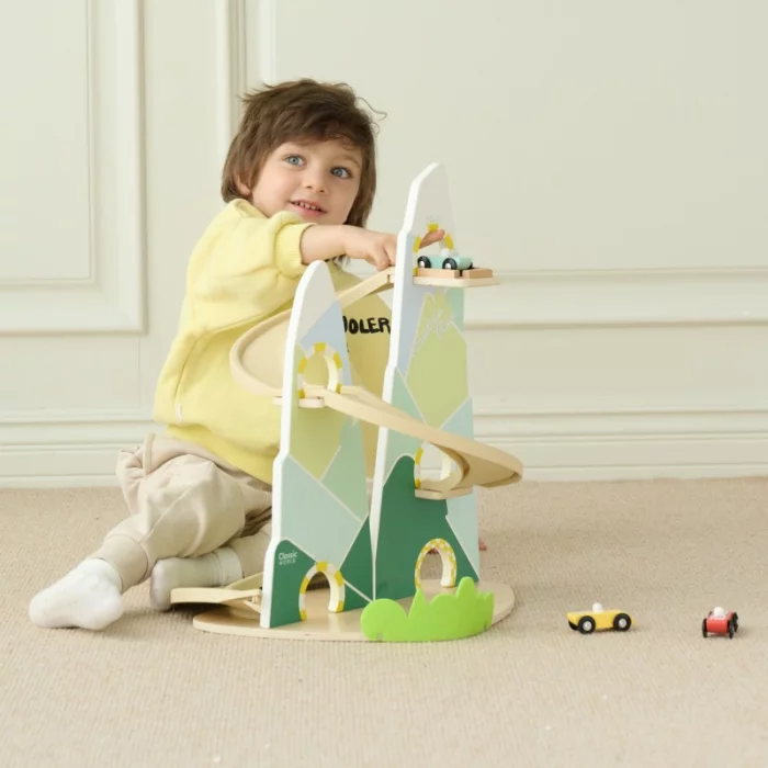 ریسینگ ماشین چوبی کلاسیک ورلد classic world Mountain Racer کد 20231