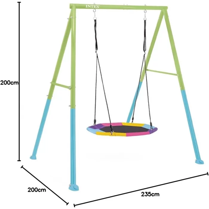 تاب سبدی کودک اینتکس پایه فلزی Intex Swing کد 44111