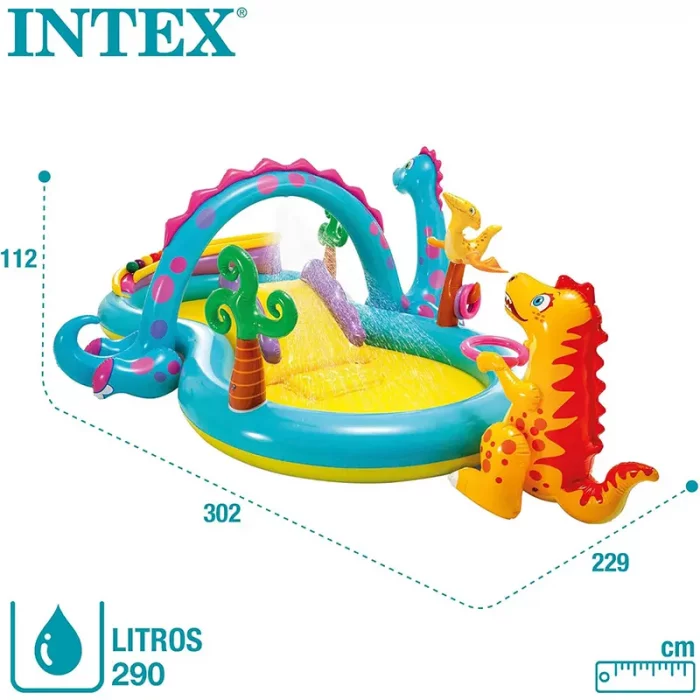 پارک آبی کودک اینتکس intex مدل دینو کد 57135