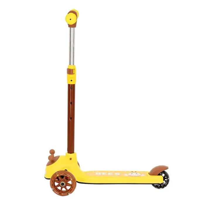 اسکوتر کودک چراغدار مدل زنبور زرد کد P/806/ZA