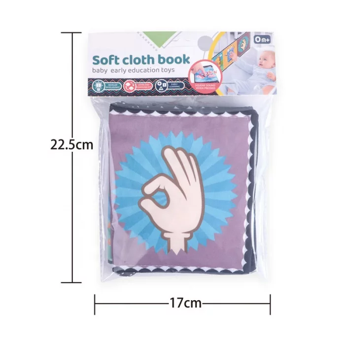 کتاب پارچه ای آموزش حروف الفبا کد 665472