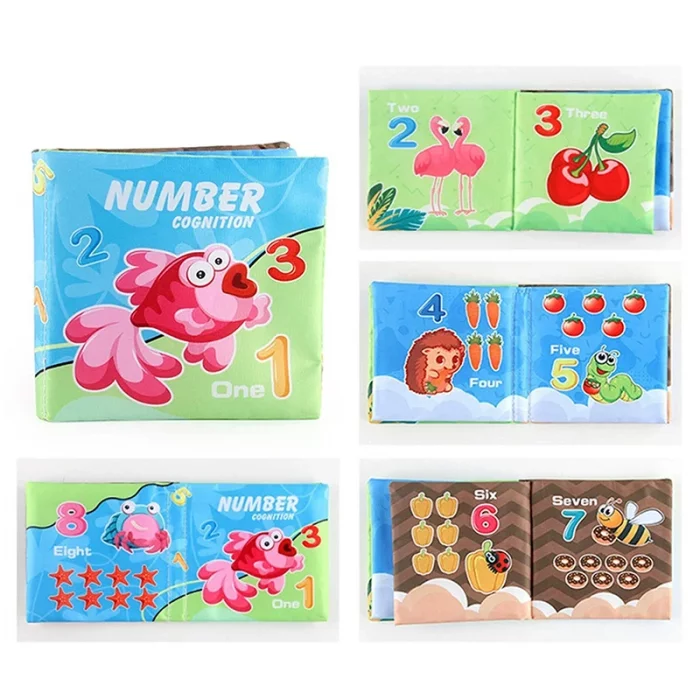 کتاب پارچه ای آموزشی مدل اعداد کد 665323