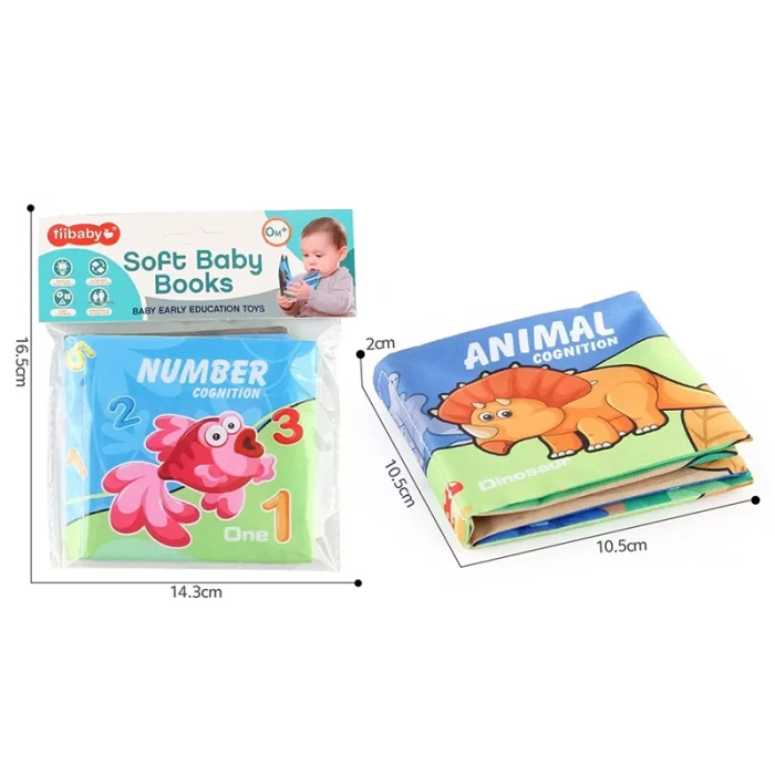 کتاب پارچه ای آموزشی مدل حیوانات کد 665322
