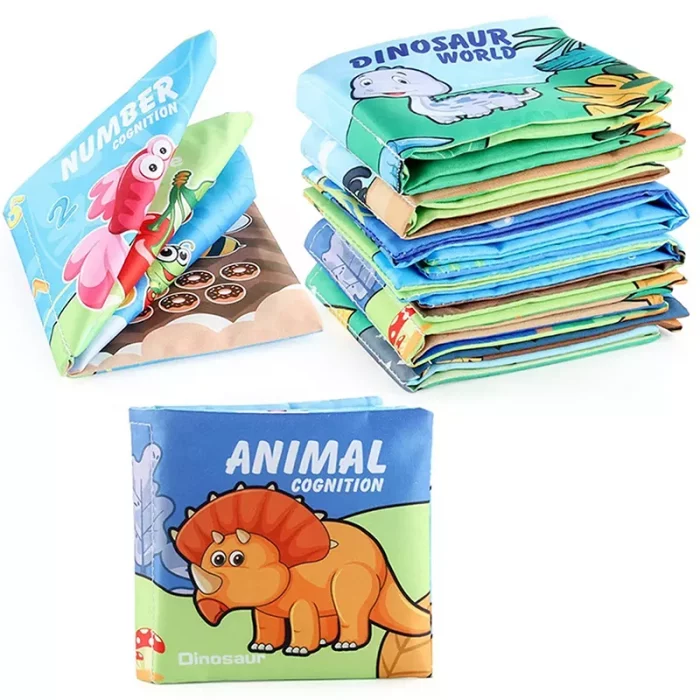 کتاب پارچه ای آموزشی مدل حیوانات کد 665322