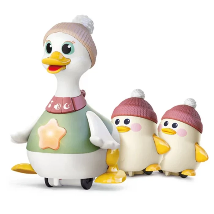 اردک و جوجه موزیکال هولی تویز سنسور دار هولی تویز Huile Toys  کد HE9987