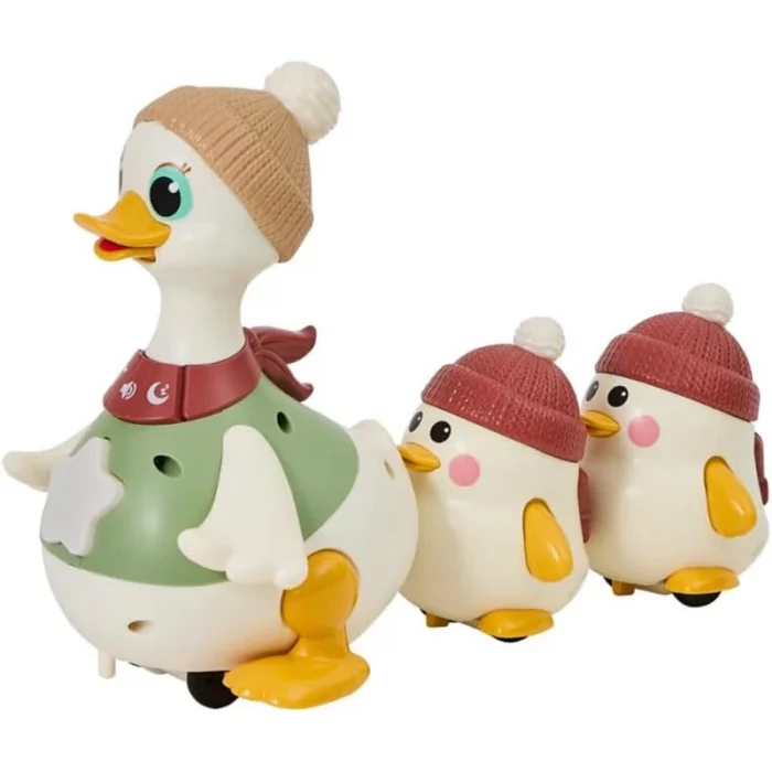 اردک و جوجه موزیکال هولی تویز سنسور دار هولی تویز Huile Toys  کد HE9987