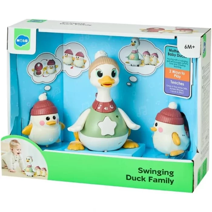 اردک و جوجه موزیکال هولی تویز سنسور دار هولی تویز Huile Toys  کد HE9987