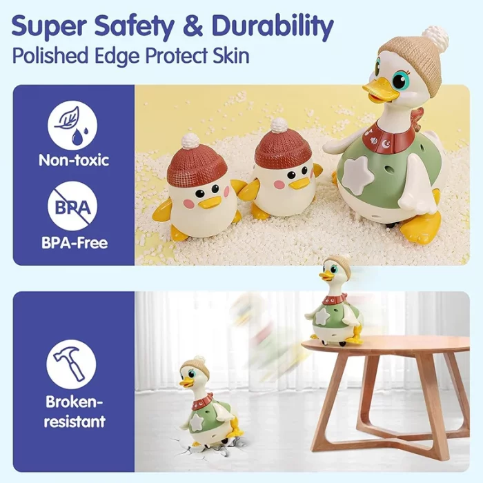 اردک و جوجه موزیکال هولی تویز سنسور دار هولی تویز Huile Toys  کد HE9987