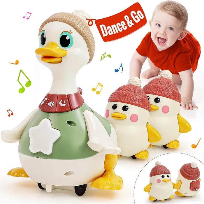 اردک و جوجه موزیکال هولی تویز سنسور دار هولی تویز Huile Toys  کد HE9987