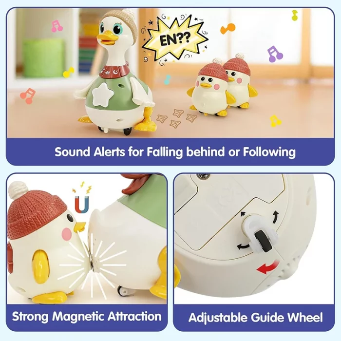 اردک و جوجه موزیکال هولی تویز سنسور دار هولی تویز Huile Toys  کد HE9987