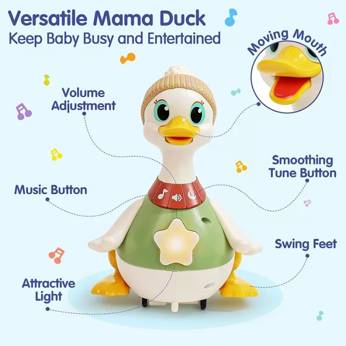 اردک و جوجه موزیکال هولی تویز سنسور دار هولی تویز Huile Toys  کد HE9987