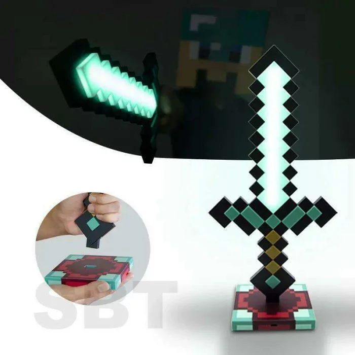 چراغ خواب ماینکرفت مدل شمشیر Minecraft Sword کد 6640691