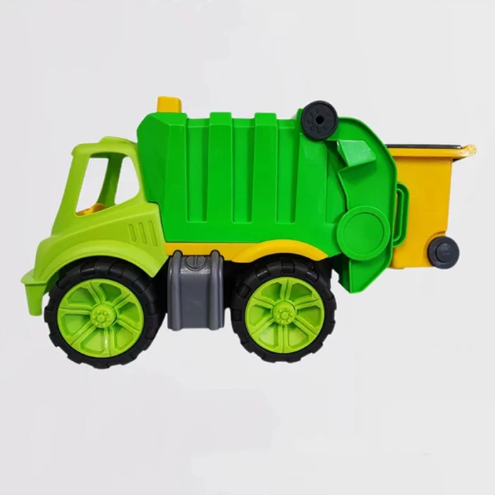 ماشین اسباب بازی حمل زباله رنگ سبز کد P/K110/B