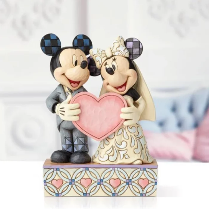 فیگور دیزنی عروسی میکی موس و مینی موس Mickey and Minnie Wedding کد 4033282