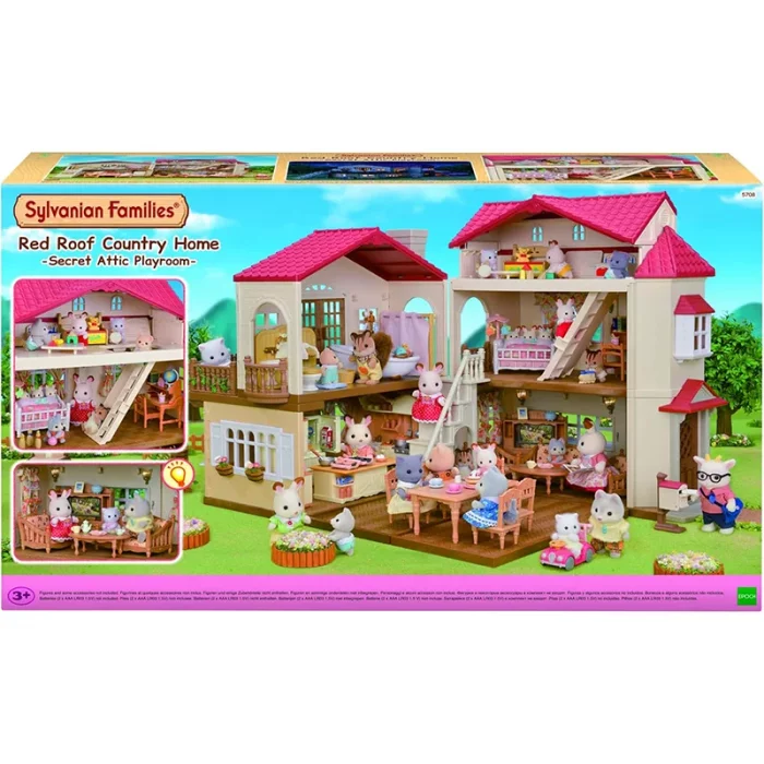 خانه عروسک شهری سیلوانیان فامیلیز sylvanian families secret roof country home کد 5708
