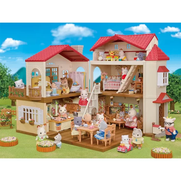 خانه عروسک شهری سیلوانیان فامیلیز sylvanian families secret roof country home کد 5708