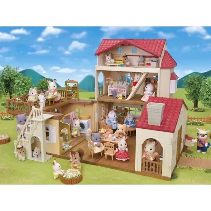 خانه عروسک شهری سیلوانیان فامیلیز sylvanian families secret roof country home کد 5708
