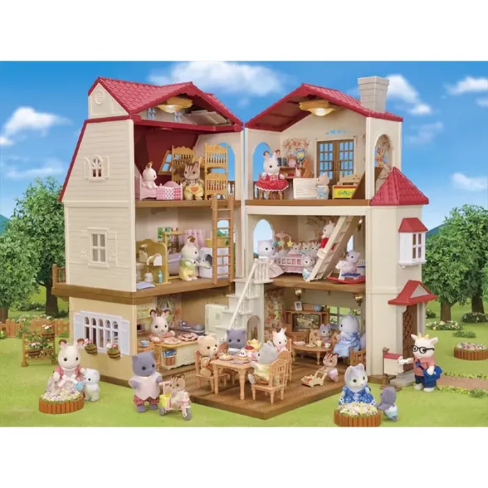 خانه عروسک شهری سیلوانیان فامیلیز sylvanian families secret roof country home کد 5708