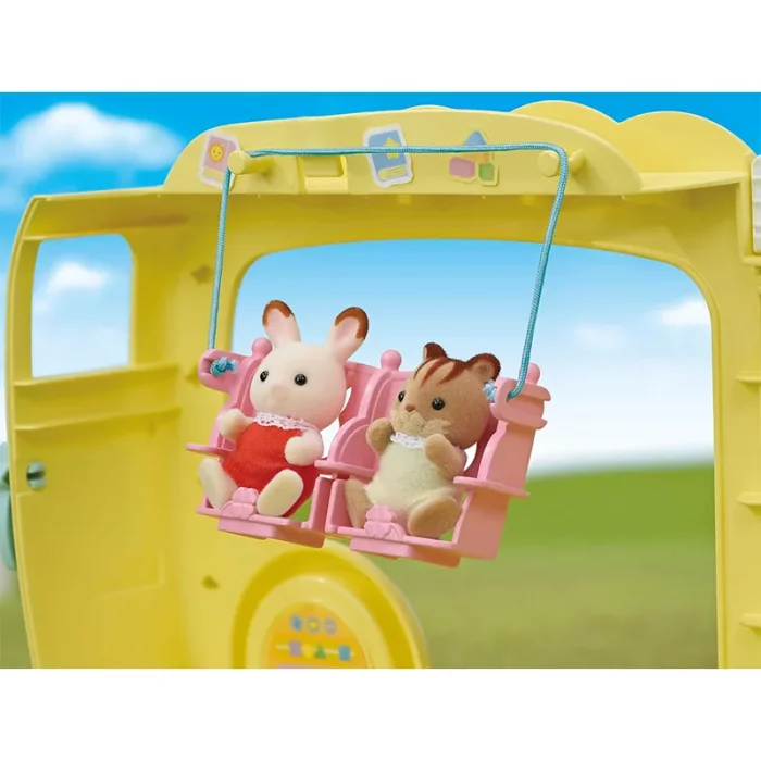 اسباب بازی سیلوانیان فامیلیز Sylvanian Families مدل Family Campervan کد 5454