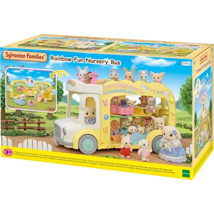 اسباب بازی سیلوانیان فامیلیز Sylvanian Families مدل Family Campervan کد 5454
