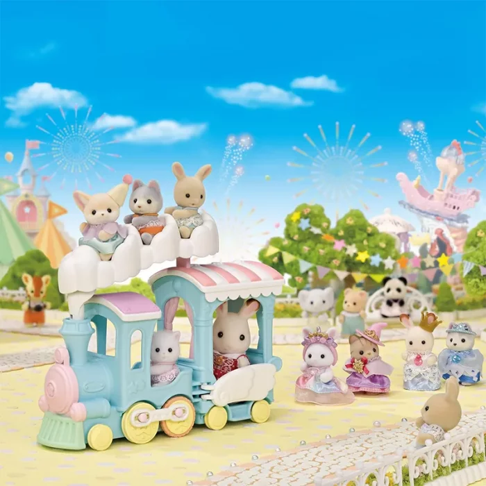 اسباب بازی سیلوانیان فامیلیز Sylvanian Families مدل ice cream truck کد 5651