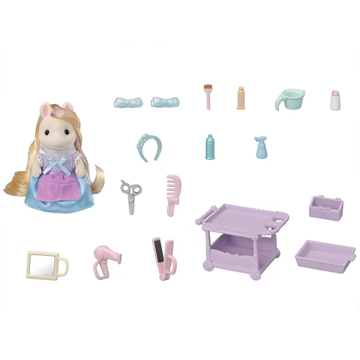 اسباب بازی سیلوانیان فامیلیز Sylvanian Families مدلCute Pony Friends کد 5650