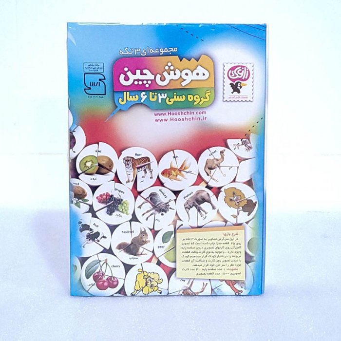 بازی آموزشی هوش چین 3 تکه کد 30019