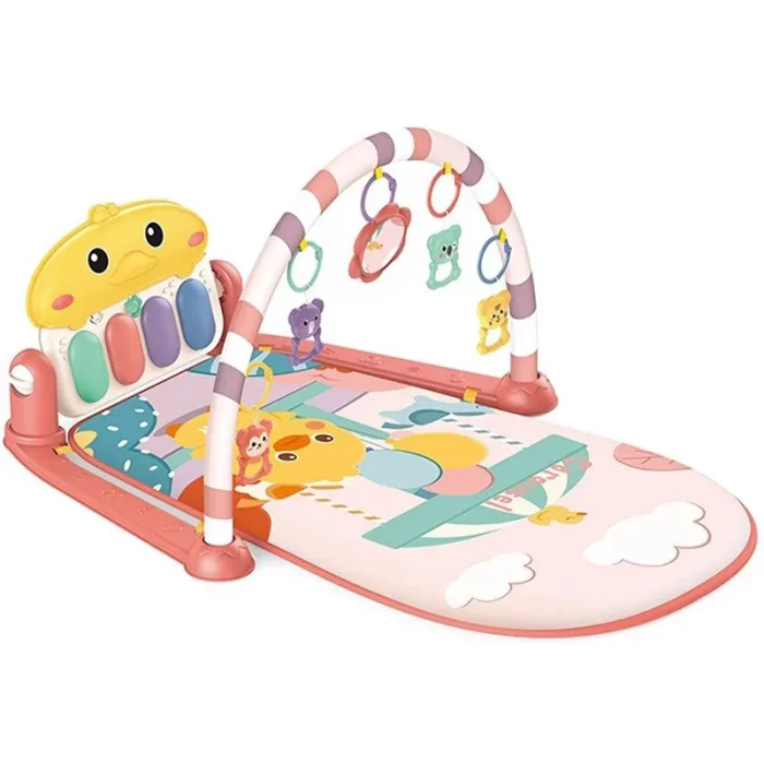 تشک بازی موزیکال کودک طرح جوجه صورتی کد 69896