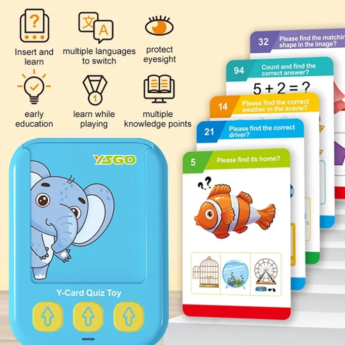 فلش کارت آموزش انگلیسی  Y-CARD کد YS2606F
